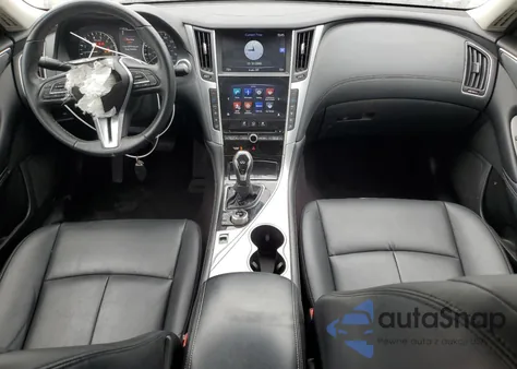 2019 Infiniti Q50 Red Sport 400 z USA, uszkodzony, nr VIN JN1FV7AR8KM593330